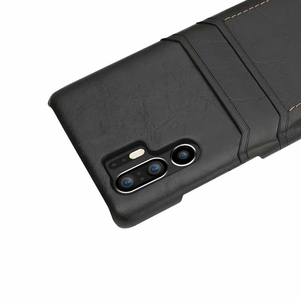 Роскошный кожаный чехол для Huawei P30 Pro с 2 слотами карт матовый накладка P 30Pro P30pro