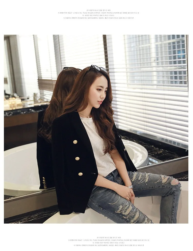 Nicesense блейзер feminino женские блейзеры и куртки veste femme manche longue jaqueta feminina veste черный костюм для женщин