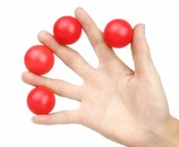 1 ball to 4 magic high elastic rubber balls close up magic tricks toy kid children fun toy gift 2021