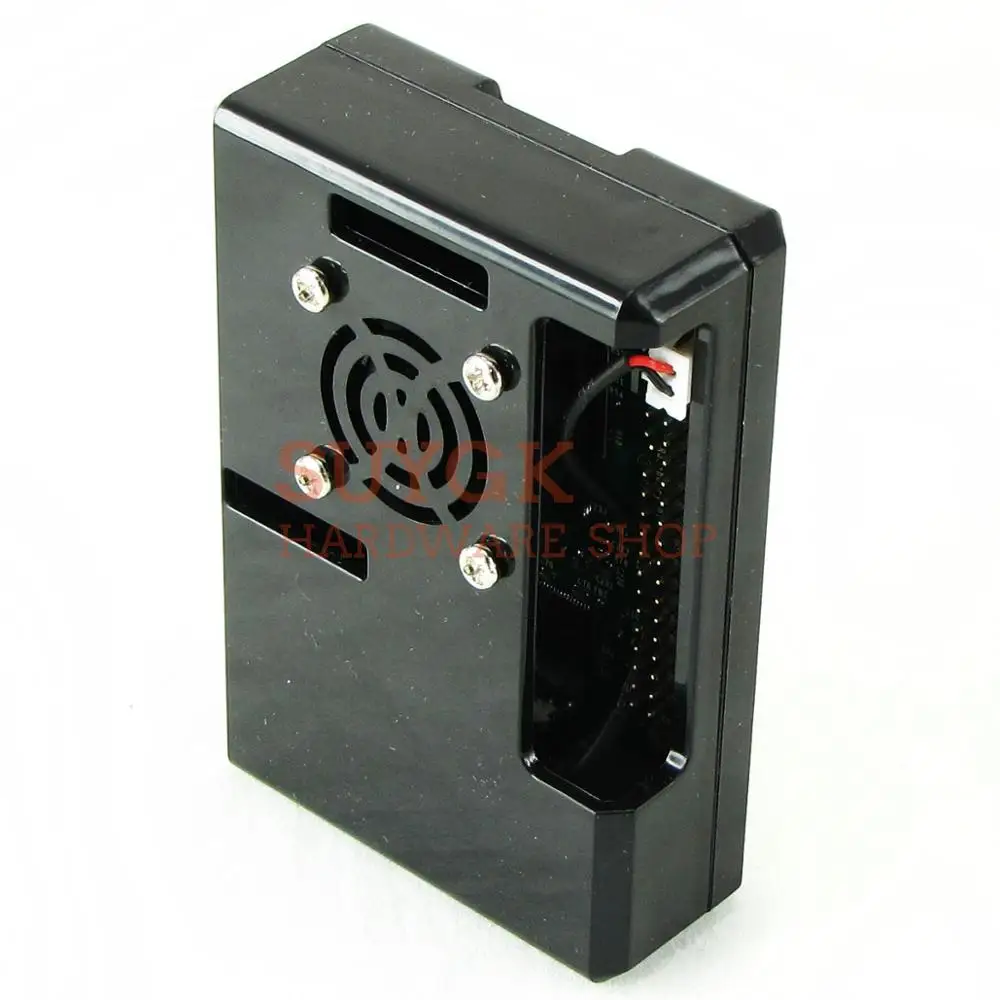 Черный чехол + для Raspberry PI 2 PI3 model B 3B пластиковый корпус из АБС пластика