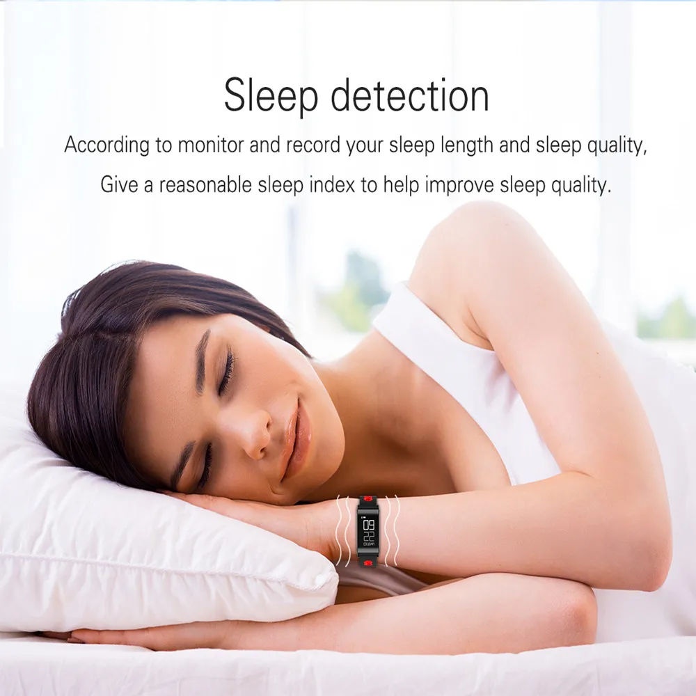 N109 Bluetooth Смарт браслет шагомер Фитнес измеритель артериального Давление
