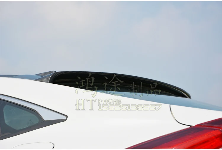 

Подходит для верхнего спойлера из углеродного волокна honda civic 10