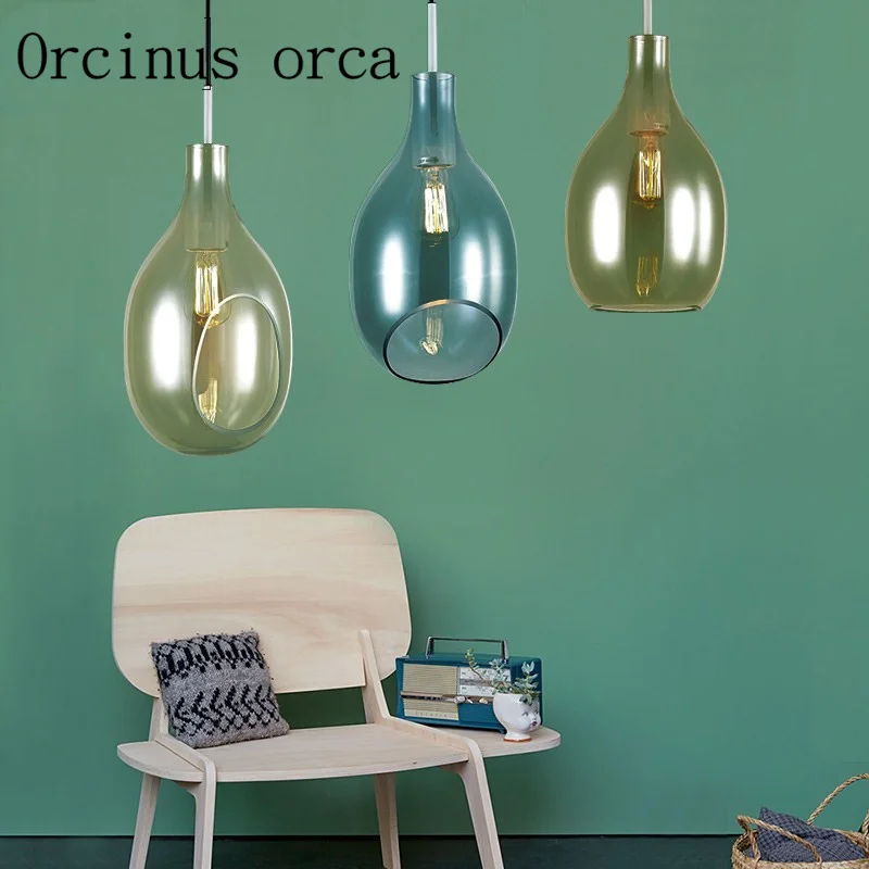 Современная Минималистичная Люстра для ресторана бара настольная лампа