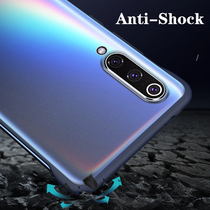 Для Xiaomi Mi 9 CC9 A3 чехол прозрачный каркас матовый жесткий задняя крышка для Mi9 SE CC9e
