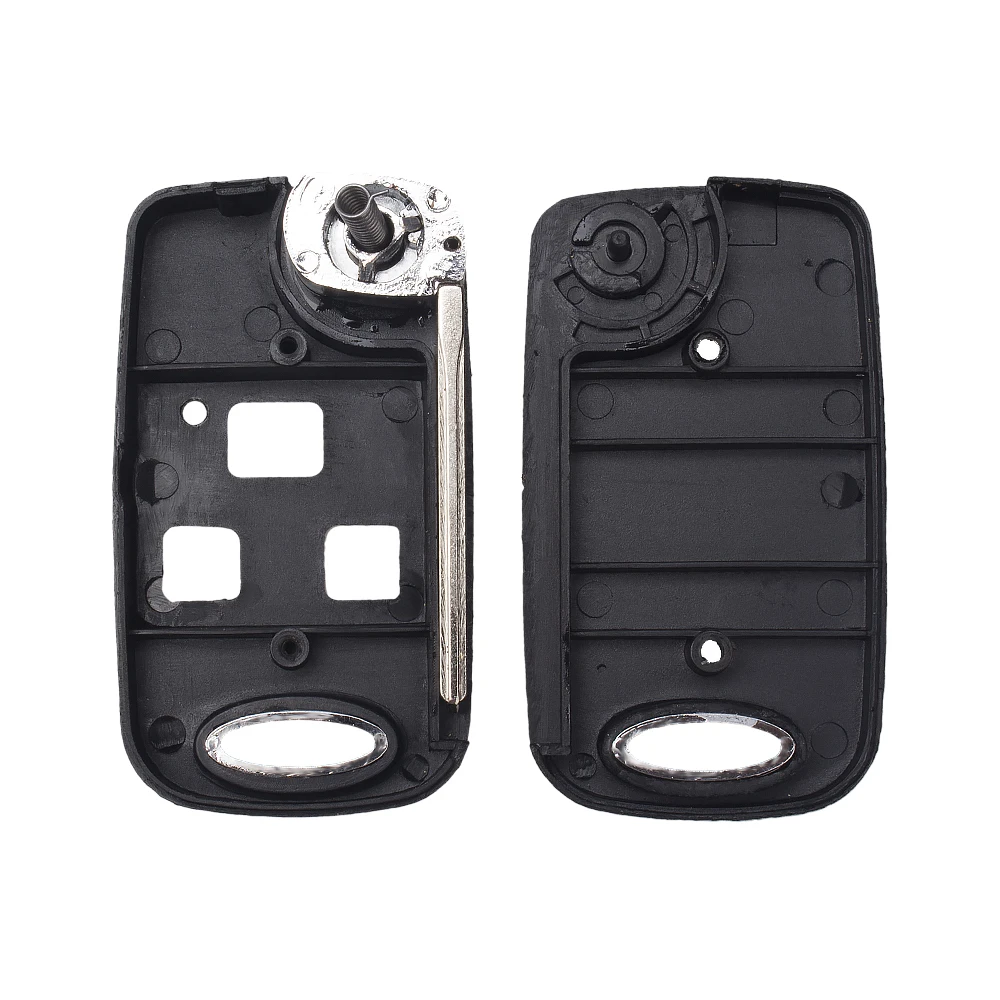 

KEYYOU 10x 3 Buttons Flip Folding Remote Key Shell Case Fob For Lexus 3 Button Remote Key Free Shipping