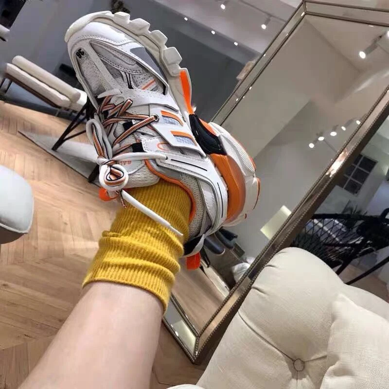 Женские кроссовки Teahoo в стиле INS разноцветные дышащие сетчатые женские Уличная