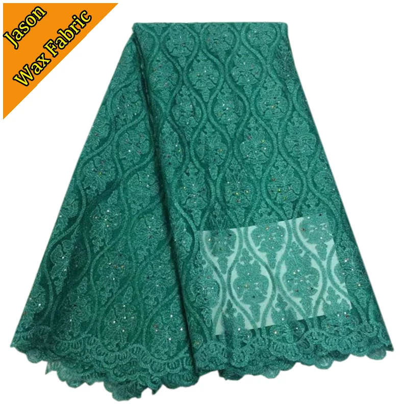 В нигерийском стиле кружевных тканей Франции Чистая кружево Африки кружевной