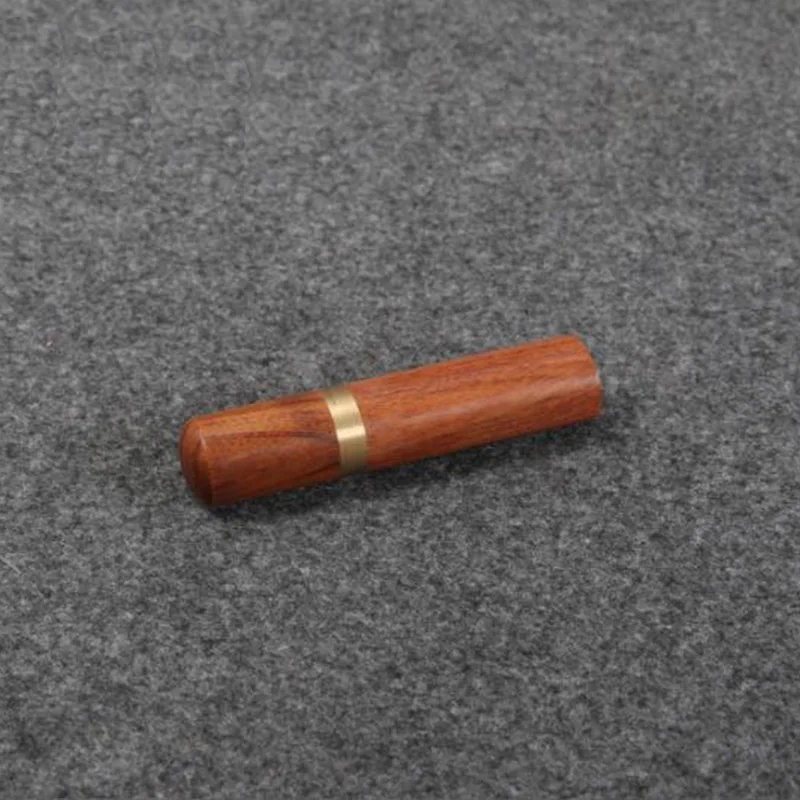 DIY кожаные инструменты ручной работы для хранения игл игла из сандалового дерева