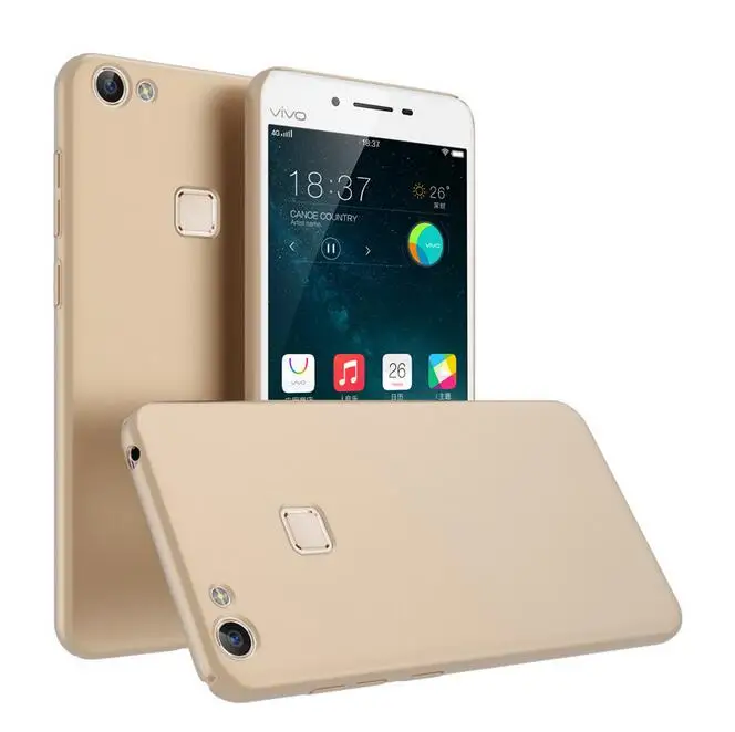 Для BBK vivo x6 Case В Исходном Jiban Роскошные Премиум Тонкий Пластика Задняя Крышка plus -