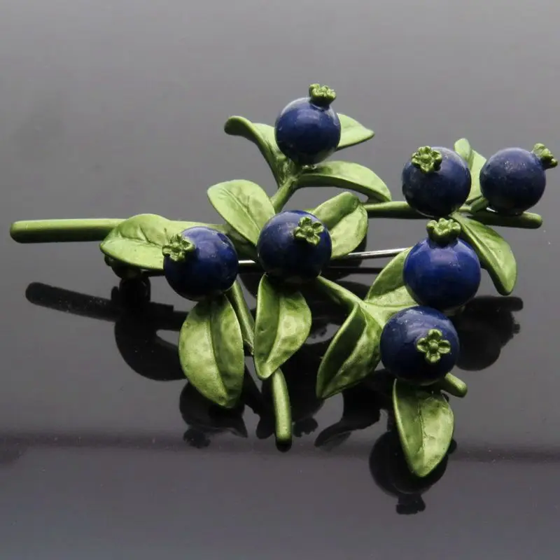 Blueberry Броши для женщин женские брендовые модные ювелирные изделия мужские ретро