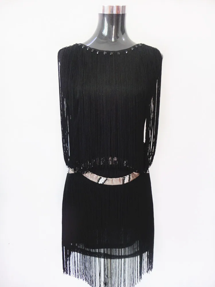 Летнее платье с кисточками Great Gatsby 1920 s платья оборками Повседневное