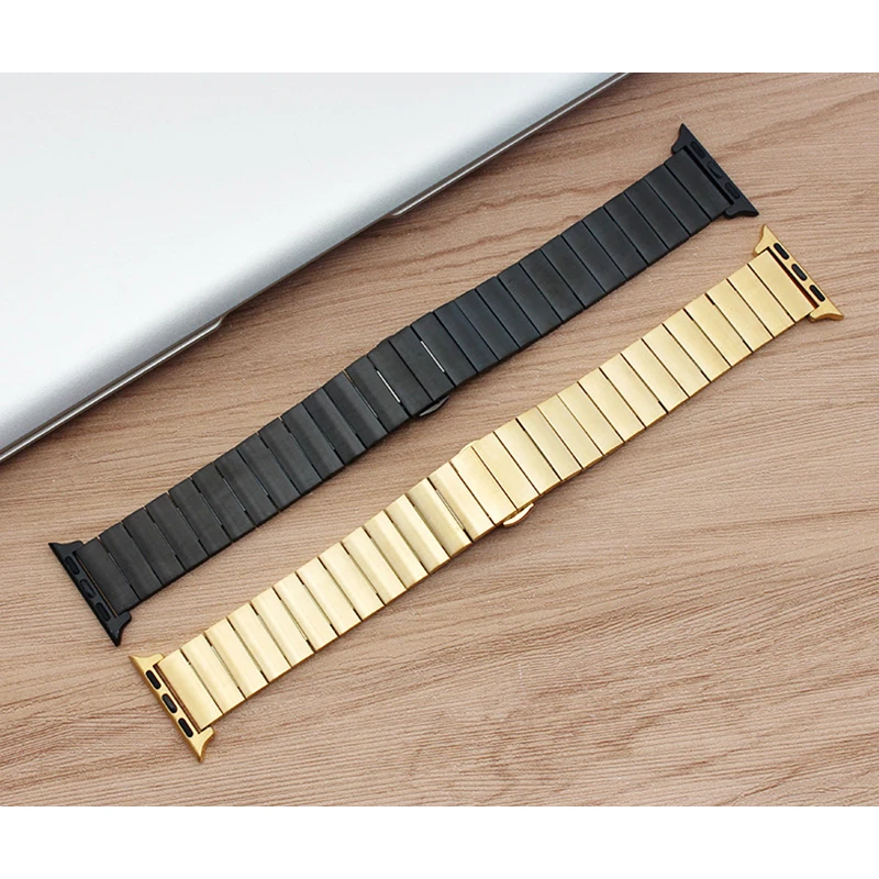 Ремешок из нержавеющей стали для Apple Watch Series 4 5 6 7 SE 38 мм 40 42 44 41 45 | Наручные часы