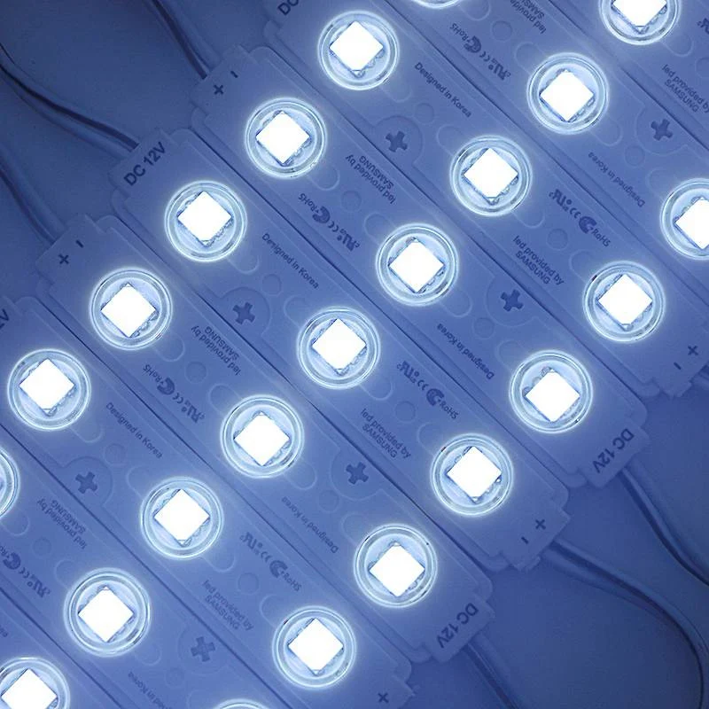 SZYOUMY впрыскиваемый светодиодный модуль с объективом 5050 SMD 3 led алюминиевая