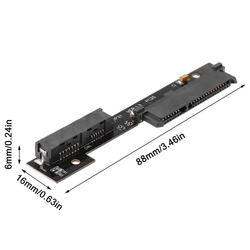 Новый фальшивый оптический кронштейн жесткого диска SATA для тонкого Caddy лоток PCB95