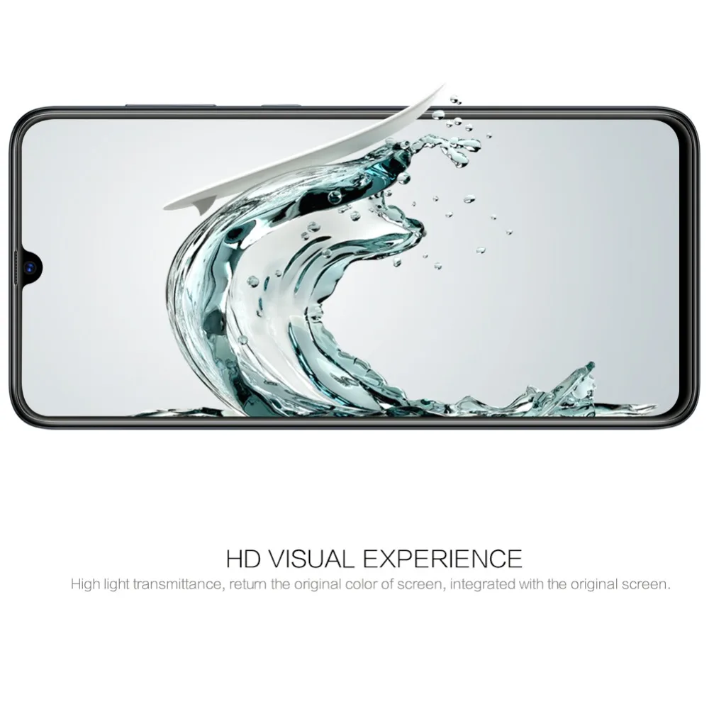 Для samsung Galaxy A70 CP+ Полное покрытие закаленное стекло 9H 2.5D изогнутый экран протектор NILLKIN удивительная нанометровая пленка