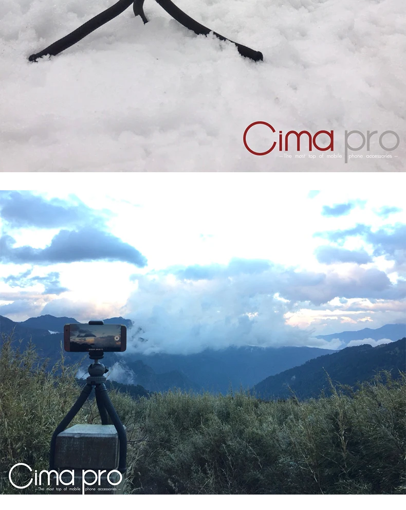 Cima pro RM-30 путешествия открытый мини кронштейн стенд штатив Осьминог штатив Гибкая рубец для телефона Цифровая камера GoPro