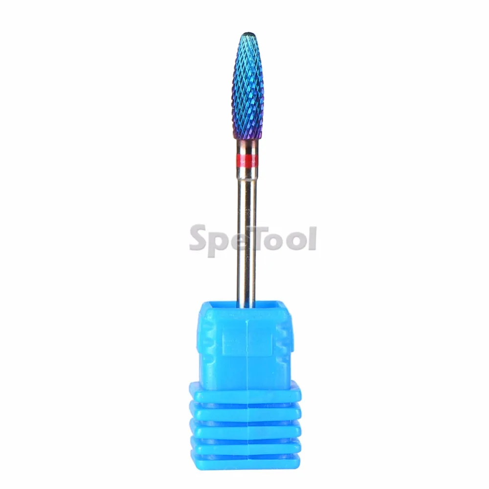 SpeTool высококлассное нано-синее покрытие карбид вольфрама гвоздь маленькая форма