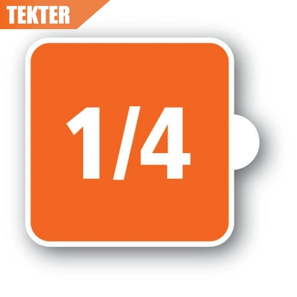 TEKTER 10 шт. хром ванадиевая Cr v сталь #1 пиллипс отвертка Биты 25 мм шестигранный