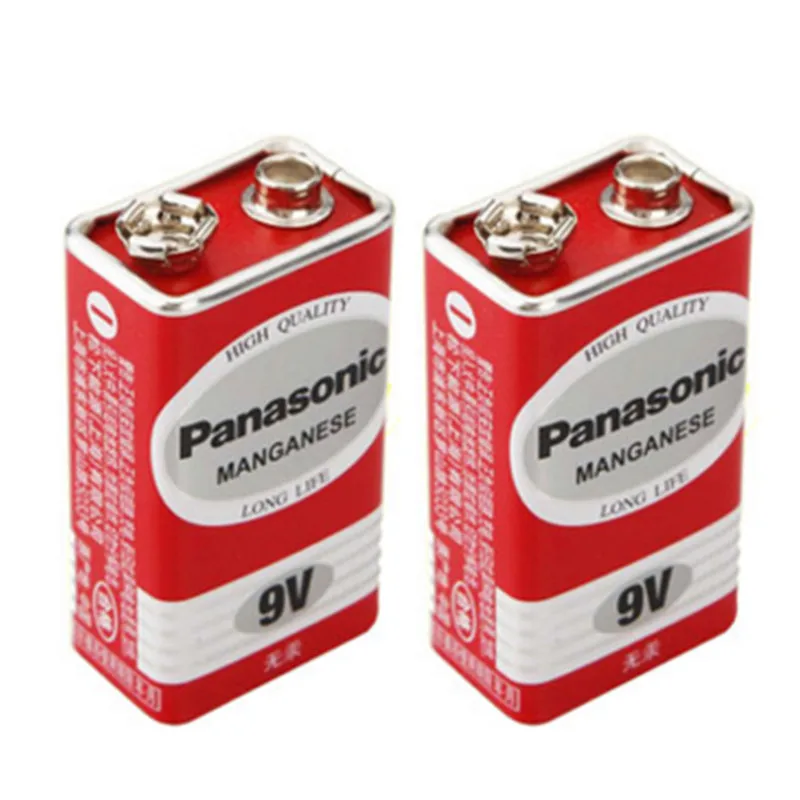 2 шт./партия 100% оригинал Panasonic Greencell PP3 6F22 6LR61 MN1604 9 в блок сверхмощный