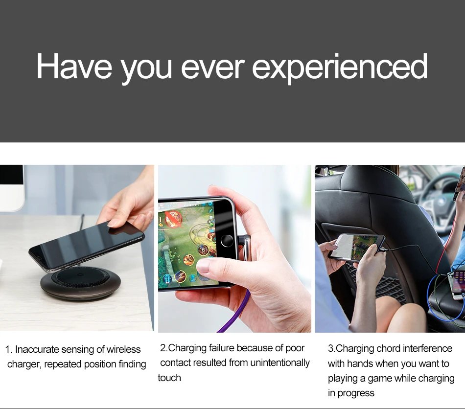 Беспроводное зарядное устройство Baseus на присоске для iPhone 11 Pro Max Qi, беспроводная зарядная подставка для samsung Note 9 S9+ USB беспроводное зарядное устройство