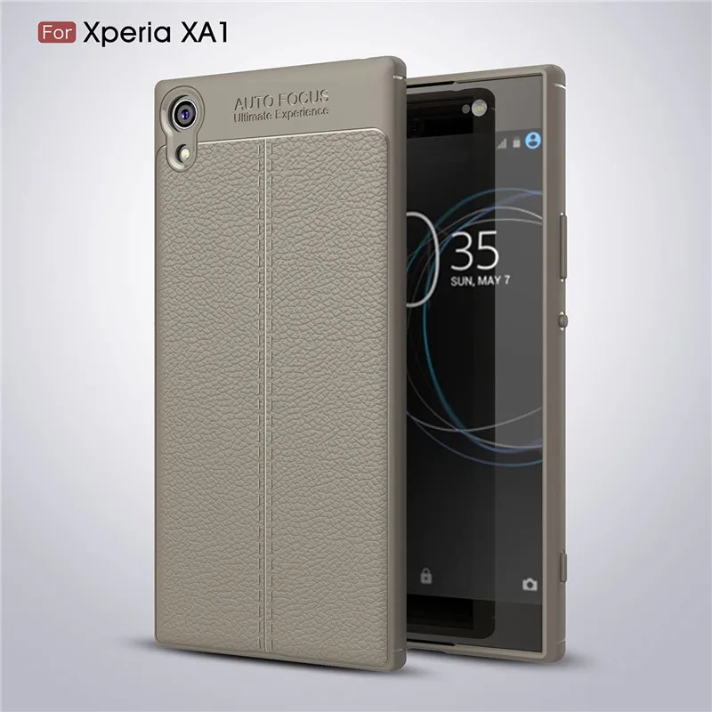 Toxcot для Sony Xperia xa1 чехол мягкий кожа ТПУ задняя антидетонационных протектор