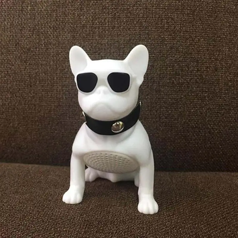GYKZ Bulldog Bluetooth колонки 3,5 аудио соединение TF карта металлический портативный громкоговоритель коробка 8 Вт 10 м ссылка сабвуфер колонки