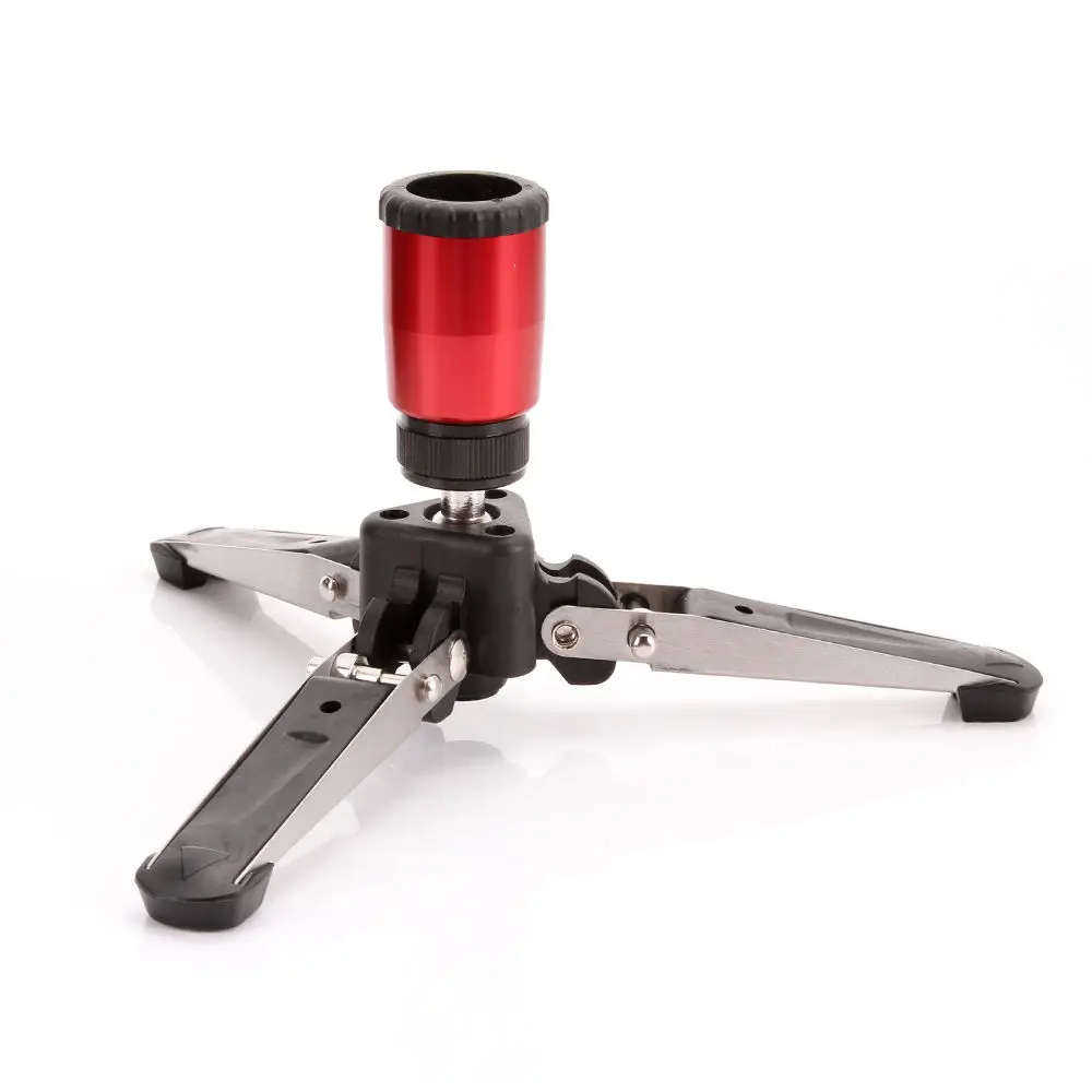 

Mini Tripod Feet Three Legs Support Stand Base 3/8" for Monopod Benro Manfrotto