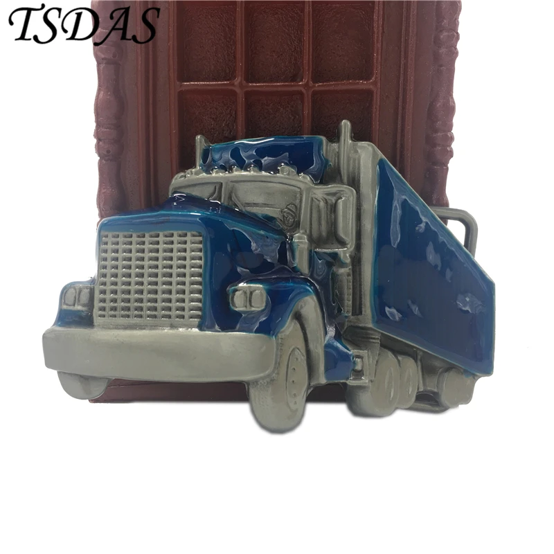 Синий ремень грузового автомобиля пряжки с 98*69 см Металл модные мужские джинсы