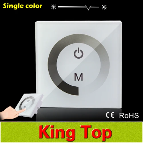 Стандарт США/Австралии белая/черная стеклянная панель цифровой сенсорный экран