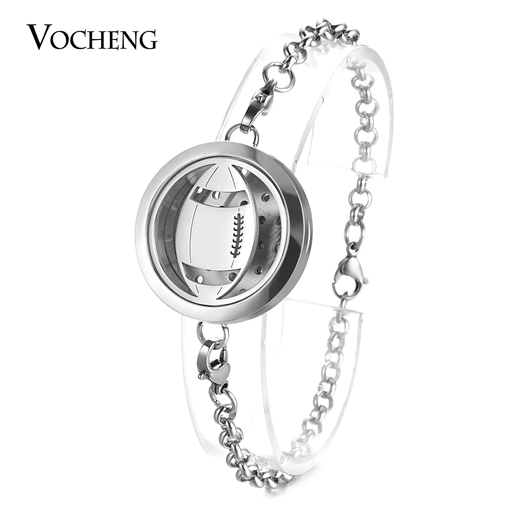 

10pcs/lot Stainless Steel Diffuser Locket Bracelet Essential Oil Diffuser Bangle Sports without Felt Pads VA-700*10
