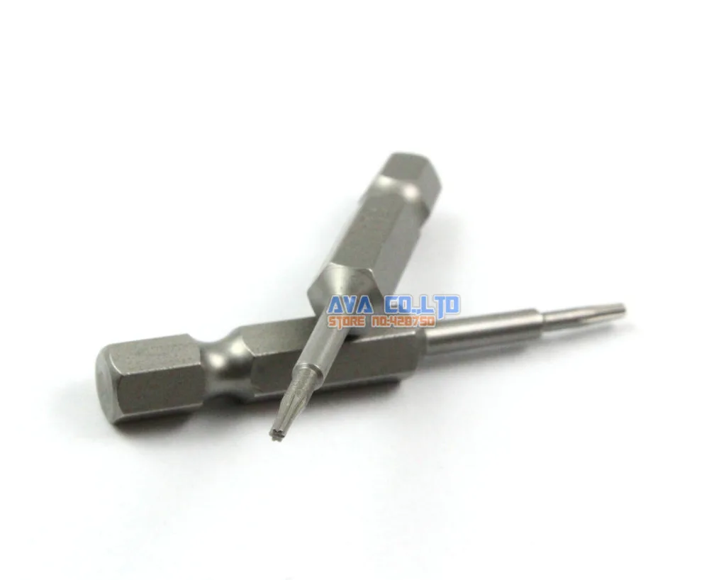 10 шт. Магнитная отвертка для Безопасности Torx S2 сталь 1/4 &quotшестигранный хвостовик