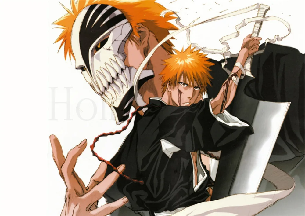 BLEACH плакаты мультфильм наклейки на стену с белым покрытием бумага печатает Высокое разрешение гостиная спальня бар украшения дома искусство бренд