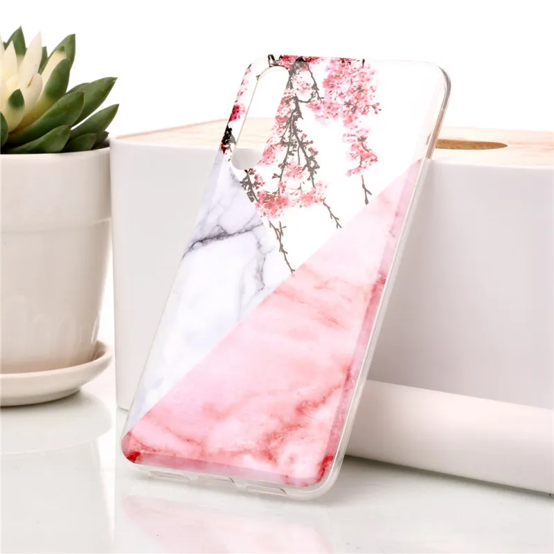 Силиконовый чехол для Huawei P 20Pro P20 Pro Мраморная мягкая задняя крышка из ТПУ 20