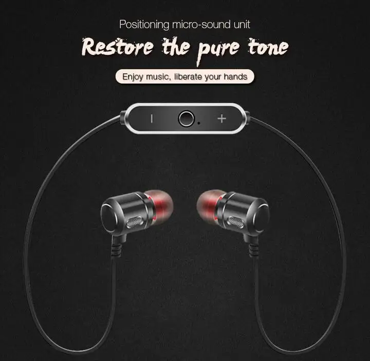 Новые устойчивое bluetooth 4 1 Беспроводные спортивные наушники Бег aptx стерео