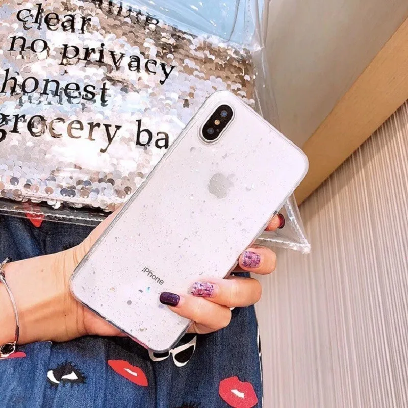 Для Iphone 7 чехол для Xs Max Xr 6 6s 8 Plus с рисунком планеты звезды блестящая задняя крышка