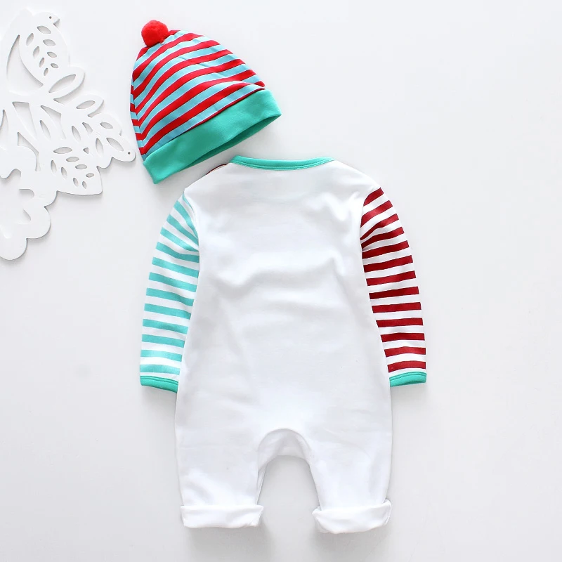 HH детские комбинезоны Новогодние костюмы для мальчиков Санта Клауса Детский