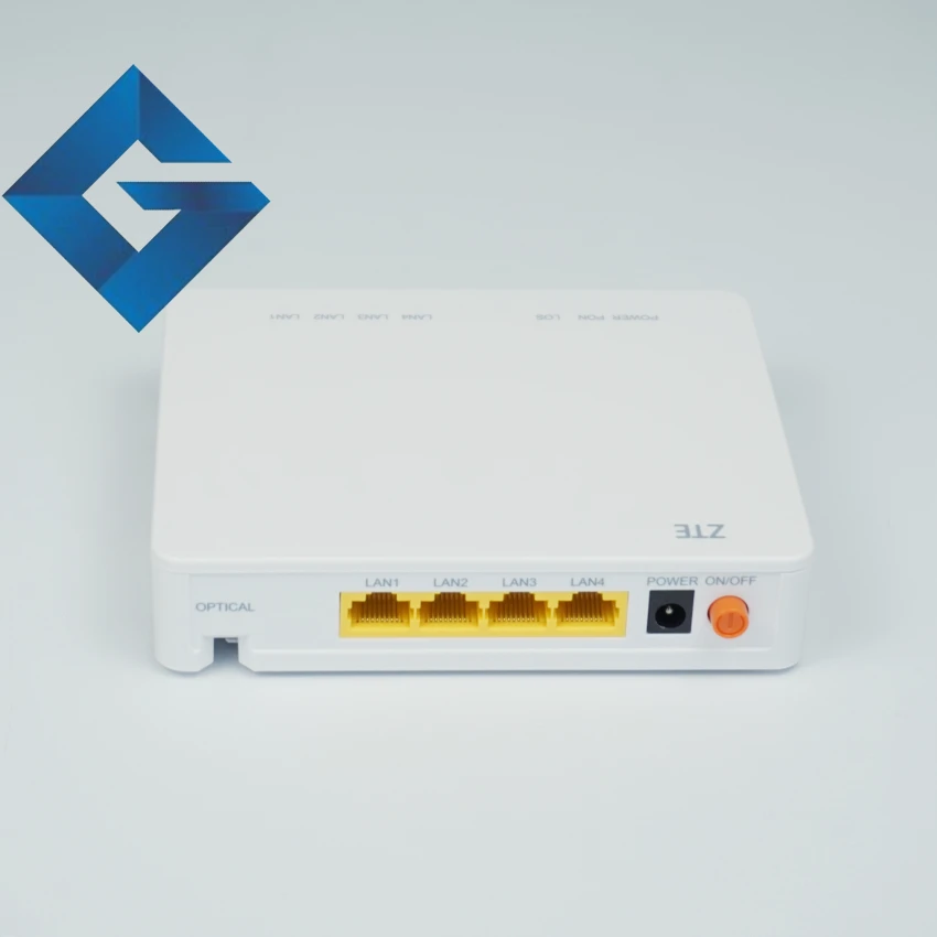 Оригинальный Новый ZTE ZXA10 F400 400 EPON ONU 6 0 с 4 портами ethernet 1GE + 3FE Оптическая сеть FTTH