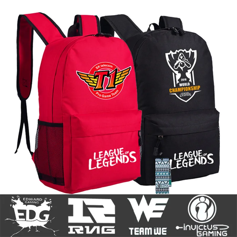Рюкзак WE Term DOTA League of legends LOL OMG S6SKT1 рюкзак для студентов сумка на плечо карнавальный