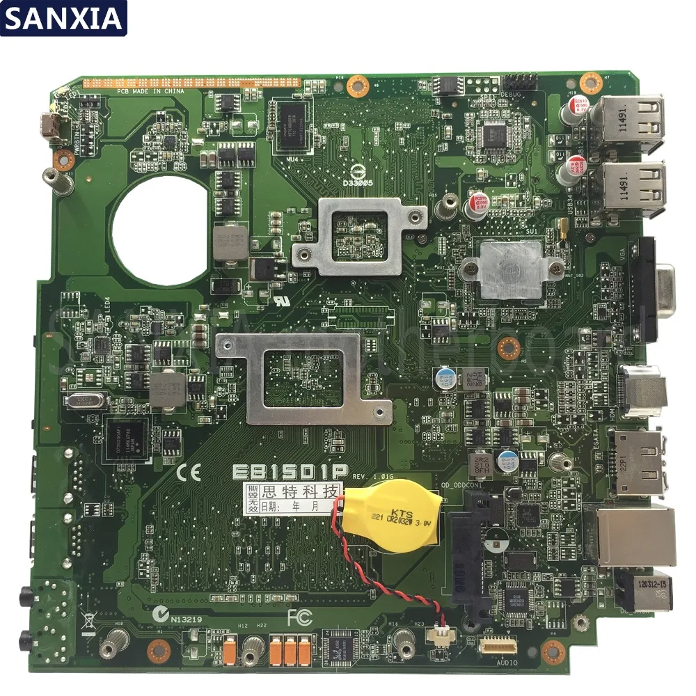 Протестированная оригинальная материнская плата KEFU EB1501P EeeBox PC|Материнские платы|