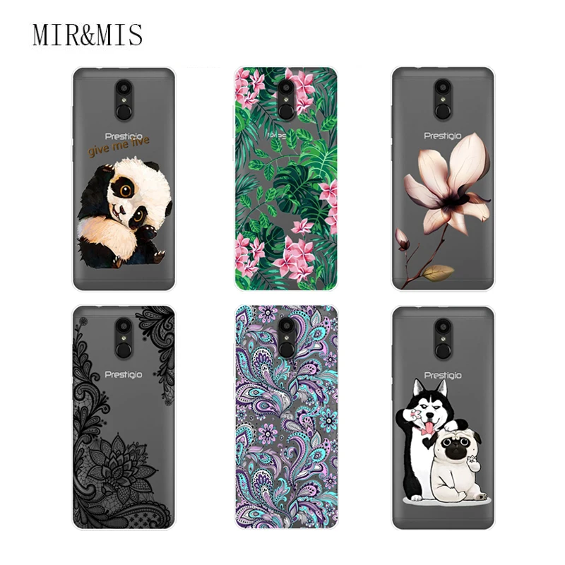 Case For Prestigio Muze E7 Lte 5.5 Transparent Printing Drawing Silicone Phone Cover PSP7512DUO |