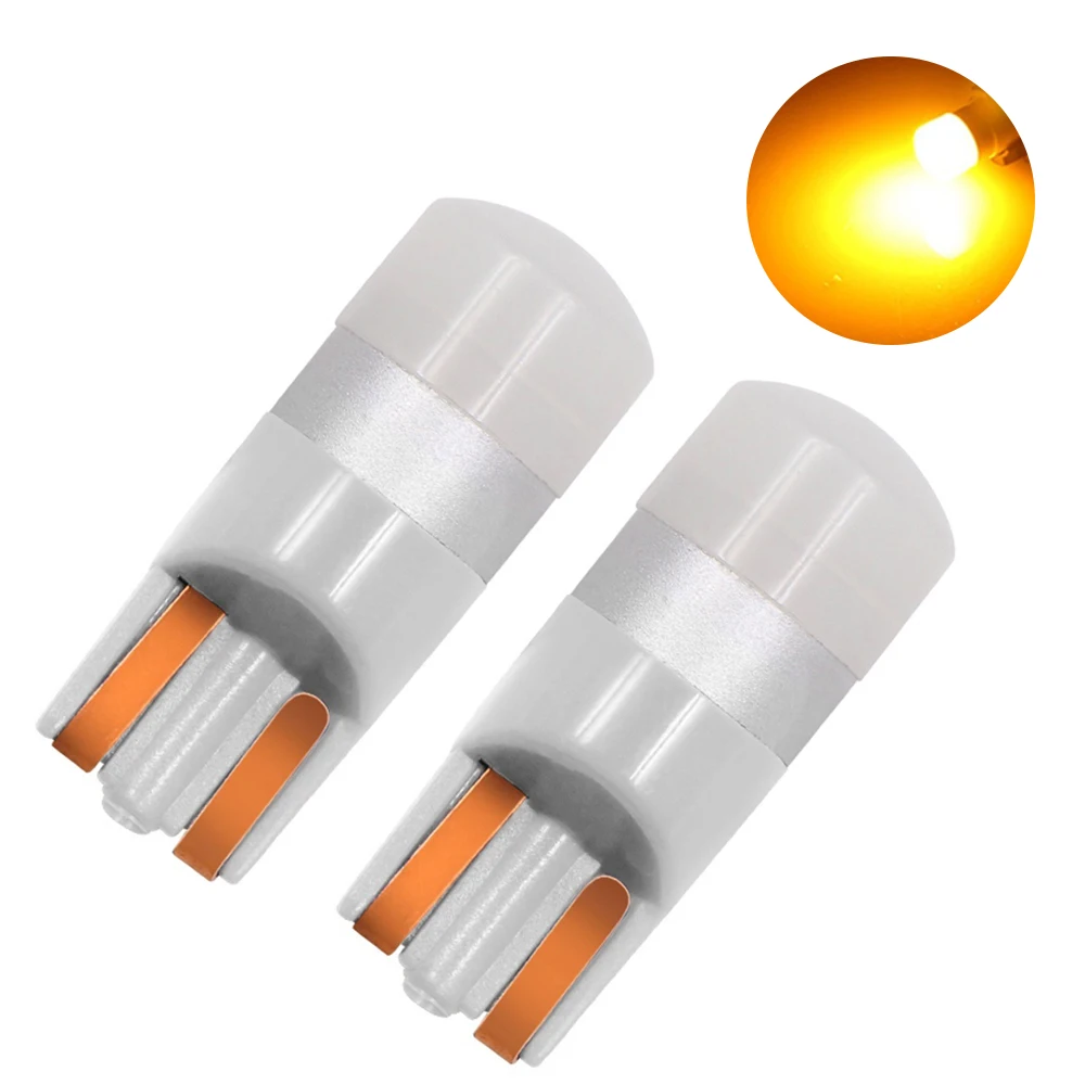 2 шт. Автомобильные светодиодные лампы T10 W5W 3030 SMD|Сигнальная лампа| |