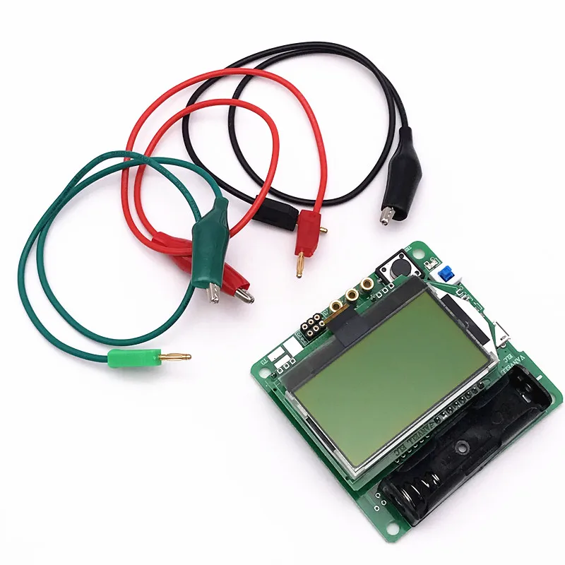 Многофункциональный заряжаемый тестер транзисторов M328 с ЖК дисплеем измеритель