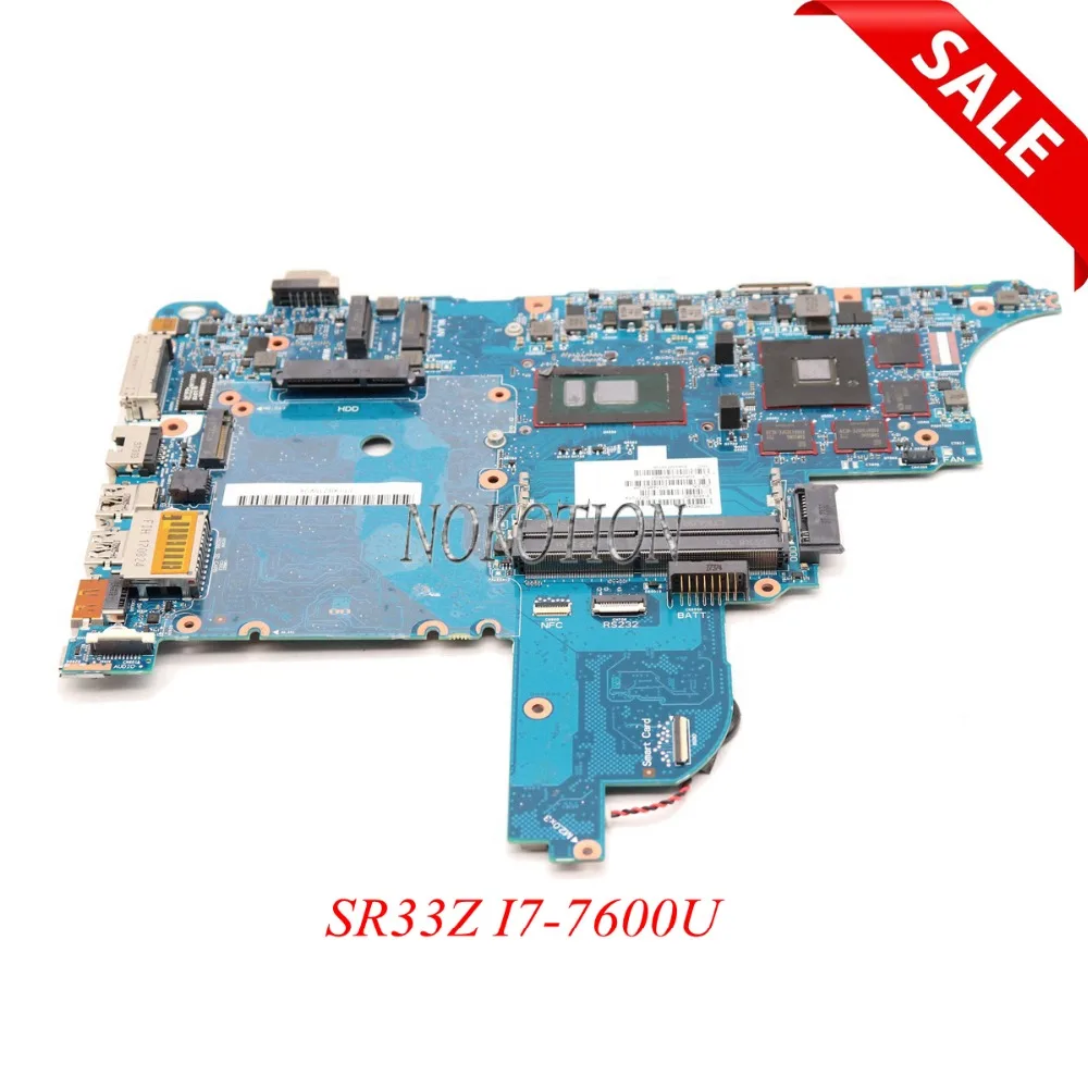 

NOKOTION 916829-001 CLOONEY-6050A2860101-MB-A01 Main board For HP Probook 640 650 G3 laptop motherboard SR33Z I7-7600U tested