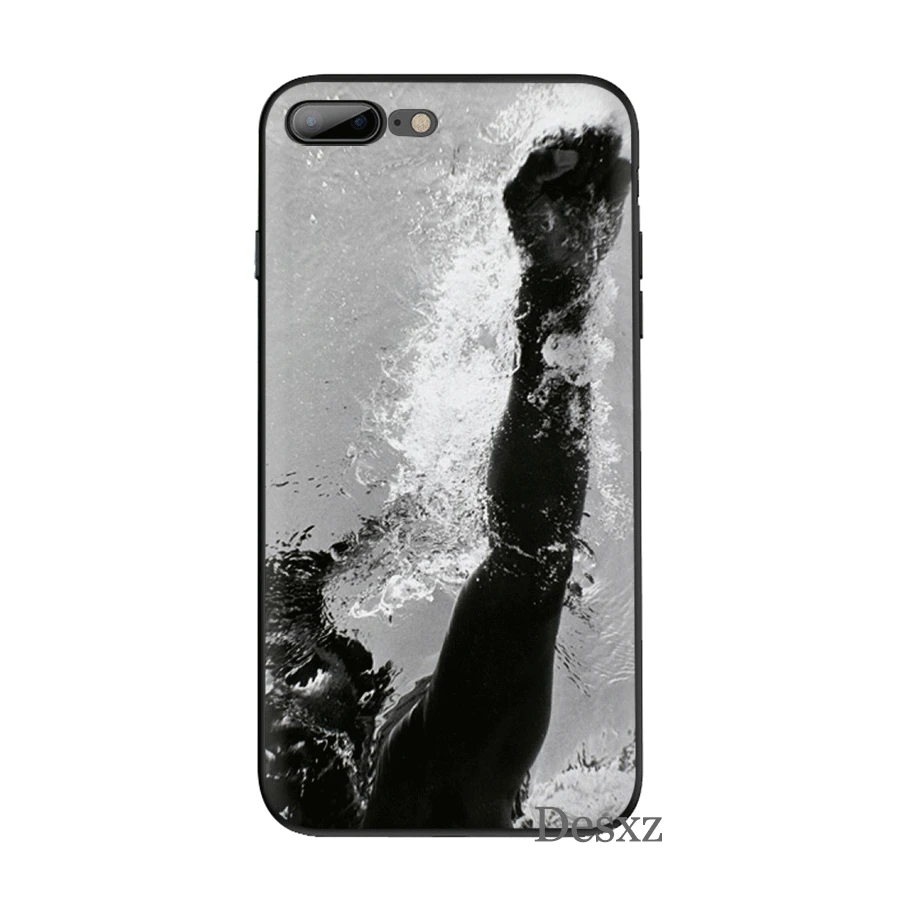 B9 Desxz силиконовый чехол для телефона из ТПУ, боксерский чехол для Iphone 5, 5S, SE, 6, 6s, 7, 8 Plus, X, XS, Max, XR, защитный чехол - Цвет: B9