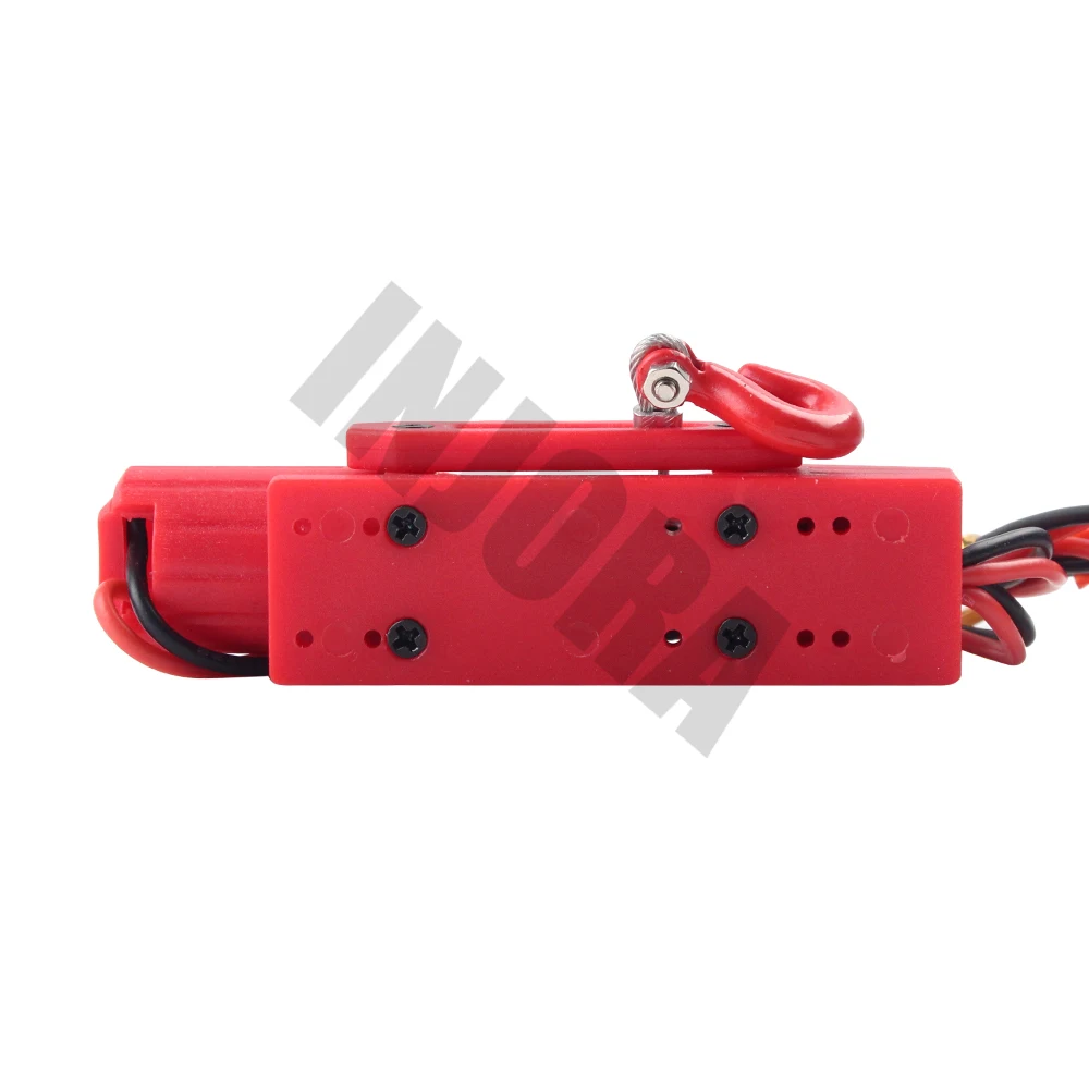 INJORA пластиковая мини электрическая лебедка для 1/10 RC Рок Гусеничный Traxxas TRX4 осевой SCX10 90046 D90 D110 Tamiya CC01