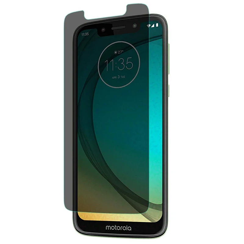 EXUNTON анти-шпионская Защитная пленка для экрана Motorola Moto G7 Power Plus антибликовое