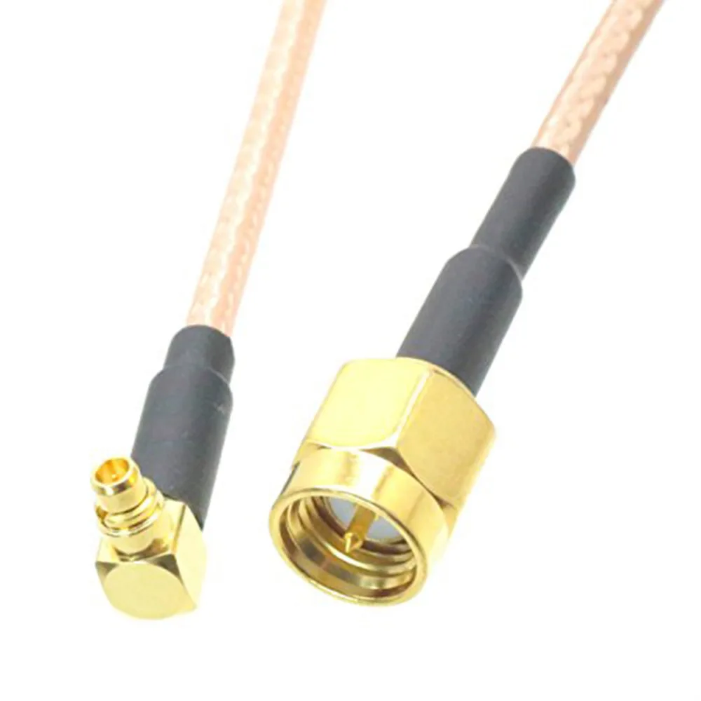RF SMA Мужской переключатель MMCX правый угол RG316/RG316D/RG178/RG174 свиной хвост кабель