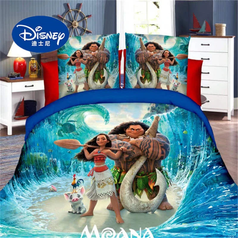 Комплект постельного белья Disney Moana пододеяльники односпальный двухспальный
