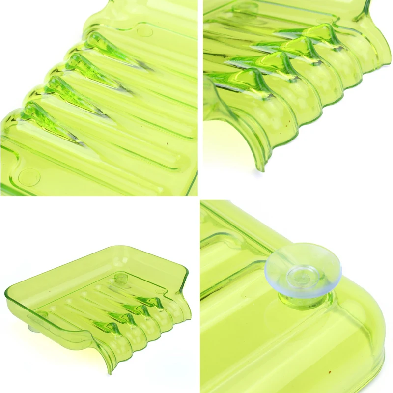 1 шт. чехол для мыла с присоской ванной комнаты слива воды карамельного цвета|case