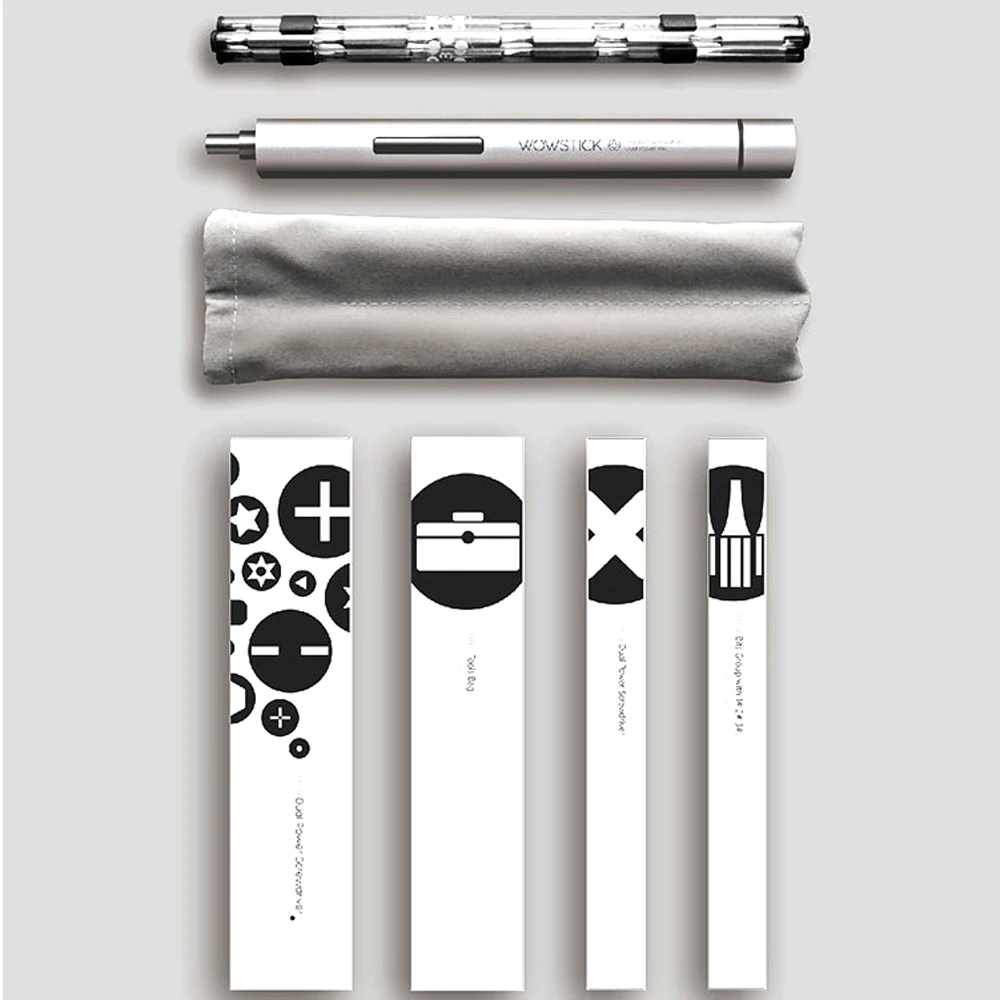 Wowstick 1p pro Precision Мини Беспроводная электрическая отвертка с 2 батареями для